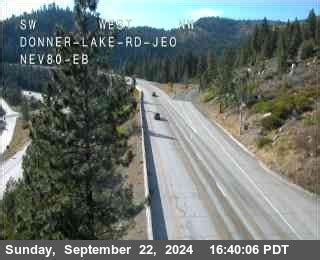 caltrans cameras i 80 donner pass today live|caltrans i 80 webcams.